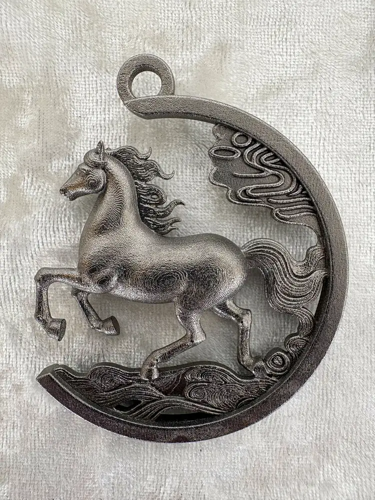 Custom manufactured medallion